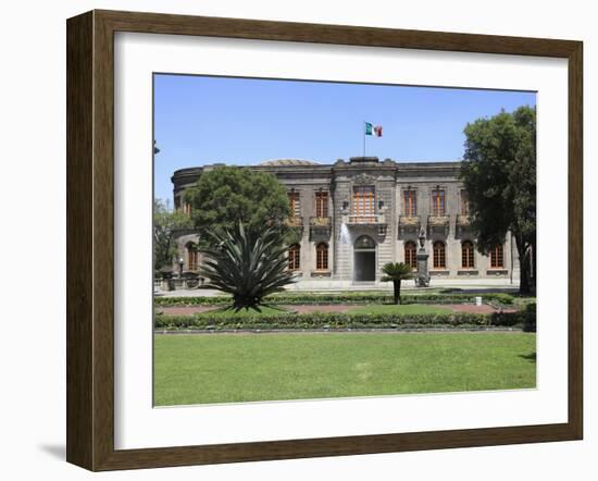 El Castillo De Chapultepec (Chapultepec Castle), Chapultepec Park, Chapultepec, Mexico City, Mexico-Wendy Connett-Framed Photographic Print