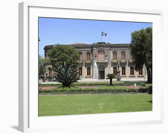 El Castillo De Chapultepec (Chapultepec Castle), Chapultepec Park, Chapultepec, Mexico City, Mexico-Wendy Connett-Framed Photographic Print