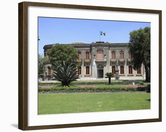 El Castillo De Chapultepec (Chapultepec Castle), Chapultepec Park, Chapultepec, Mexico City, Mexico-Wendy Connett-Framed Photographic Print