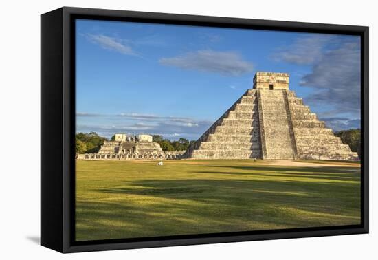 El Castillo (Pyramid of Kulkulcan), Chichen Itza, Yucatan, Mexico, North America-Richard Maschmeyer-Framed Premier Image Canvas