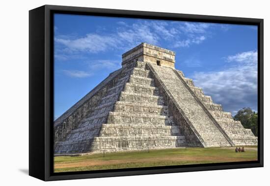 El Castillo (Pyramid of Kulkulcan), Chichen Itza, Yucatan, Mexico, North America-Richard Maschmeyer-Framed Premier Image Canvas