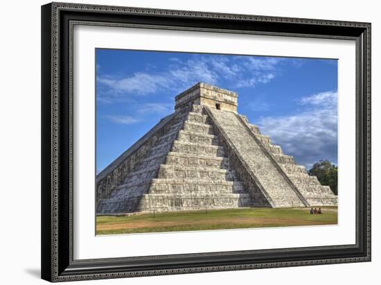 El Castillo (Pyramid of Kulkulcan), Chichen Itza, Yucatan, Mexico, North America-Richard Maschmeyer-Framed Photographic Print