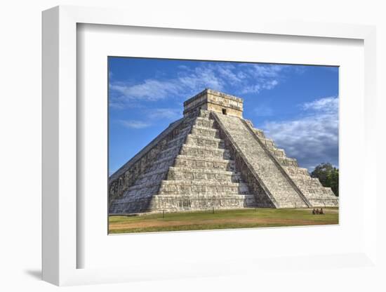 El Castillo (Pyramid of Kulkulcan), Chichen Itza, Yucatan, Mexico, North America-Richard Maschmeyer-Framed Photographic Print