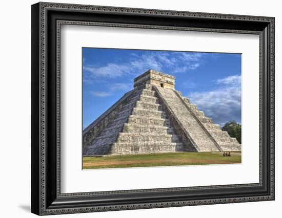 El Castillo (Pyramid of Kulkulcan), Chichen Itza, Yucatan, Mexico, North America-Richard Maschmeyer-Framed Photographic Print