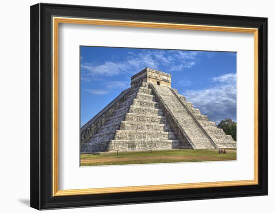 El Castillo (Pyramid of Kulkulcan), Chichen Itza, Yucatan, Mexico, North America-Richard Maschmeyer-Framed Photographic Print