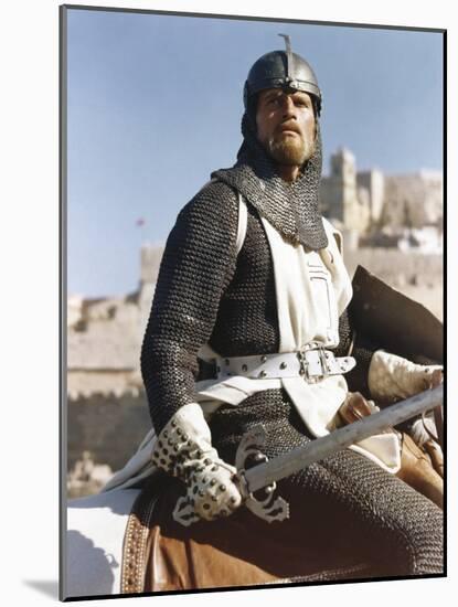 EL CID, 1961 directed by ANTHONY MANN Charlton Heston (photo)-null-Mounted Photo
