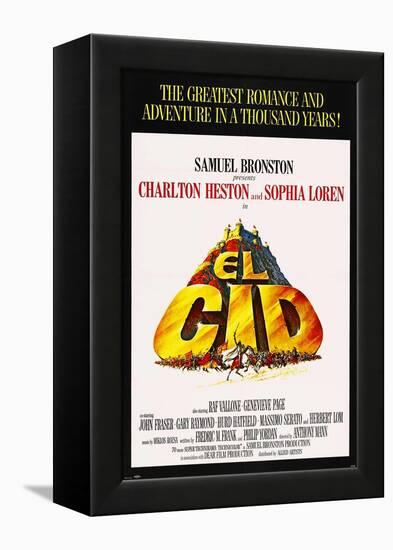 El Cid, 1961, Directed by Anthony Mann-null-Framed Premier Image Canvas