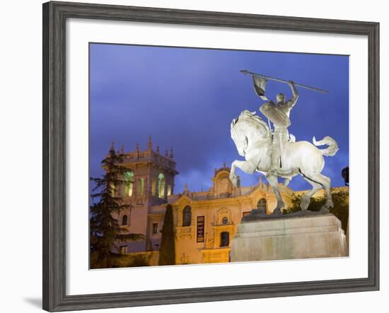 El Cid Statue and House of Hospitality in Balboa Park, San Diego, California-Richard Cummins-Framed Photographic Print