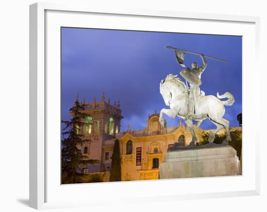 El Cid Statue and House of Hospitality in Balboa Park, San Diego, California-Richard Cummins-Framed Photographic Print