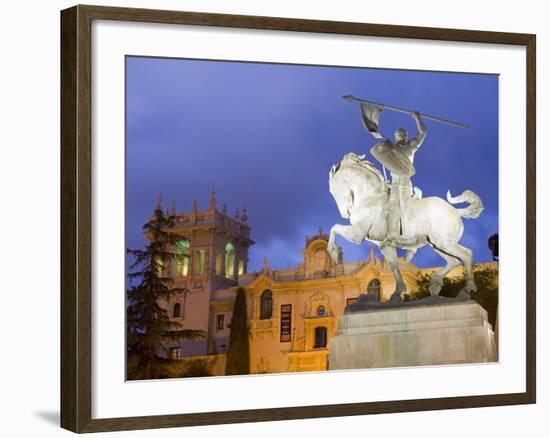 El Cid Statue and House of Hospitality in Balboa Park, San Diego, California-Richard Cummins-Framed Photographic Print