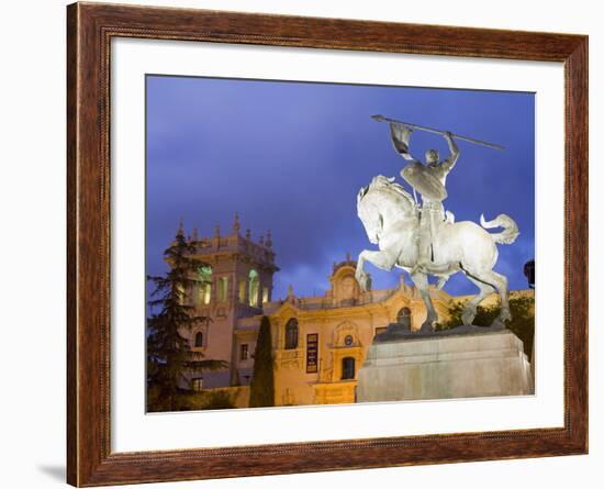 El Cid Statue and House of Hospitality in Balboa Park, San Diego, California-Richard Cummins-Framed Photographic Print