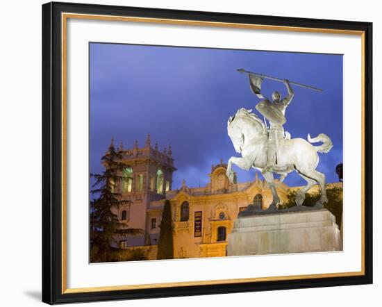 El Cid Statue and House of Hospitality in Balboa Park, San Diego, California-Richard Cummins-Framed Photographic Print