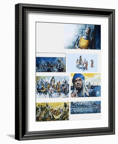 El Cid-Jesus Blasco-Framed Giclee Print