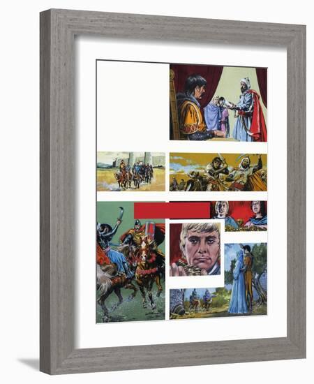 El Cid-Jesus Blasco-Framed Giclee Print