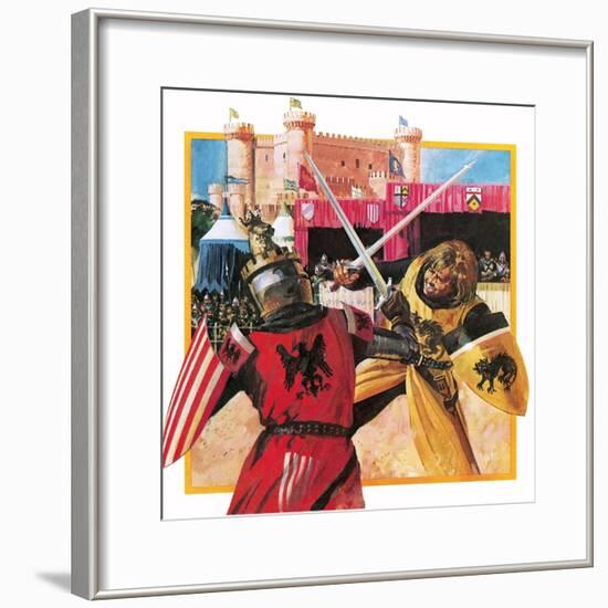 El Cid-Andrew Howat-Framed Giclee Print