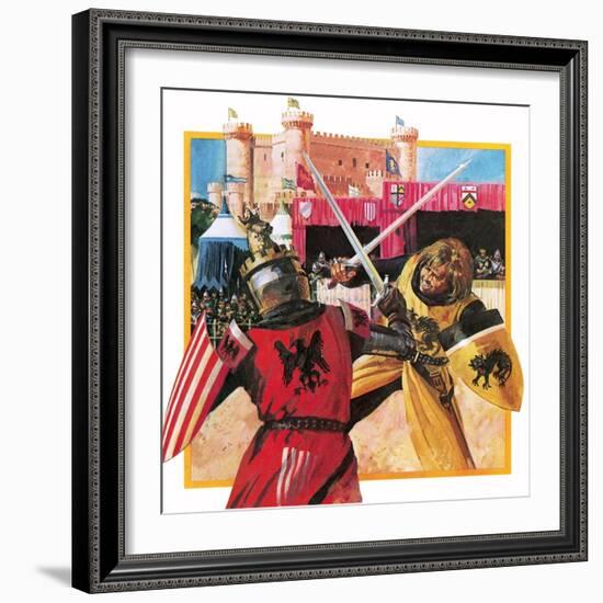 El Cid-Andrew Howat-Framed Giclee Print