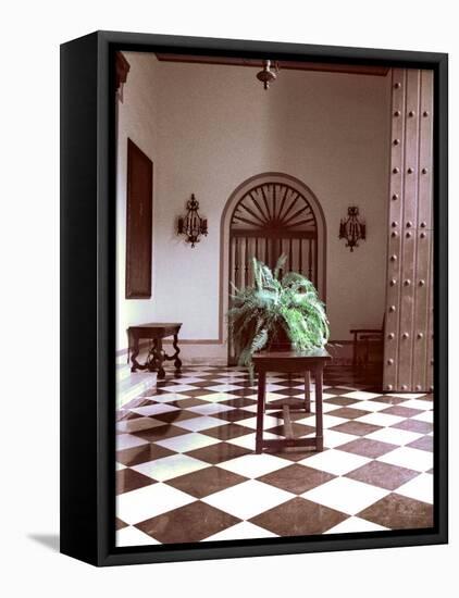 El Convento Hotel, Lobby, San Juan, Puerto Rico-Greg Johnston-Framed Premier Image Canvas