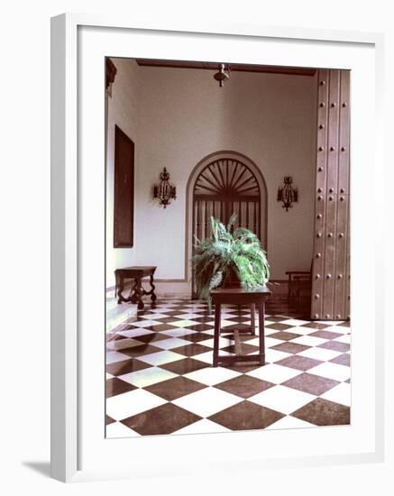 El Convento Hotel, Lobby, San Juan, Puerto Rico-Greg Johnston-Framed Photographic Print