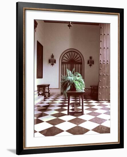 El Convento Hotel, Lobby, San Juan, Puerto Rico-Greg Johnston-Framed Photographic Print