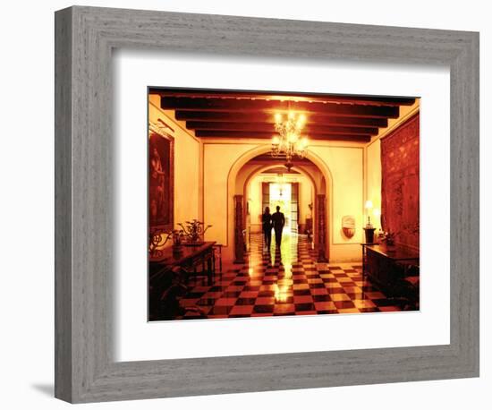 El Convento Hotel, Lobby, San Juan, Puerto Rico-Greg Johnston-Framed Photographic Print