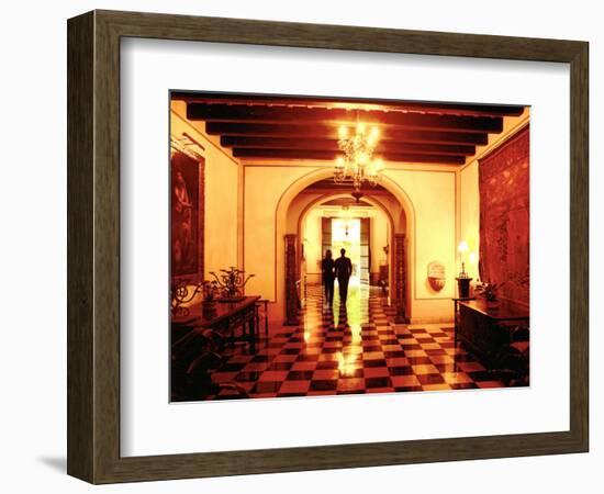 El Convento Hotel, Lobby, San Juan, Puerto Rico-Greg Johnston-Framed Photographic Print