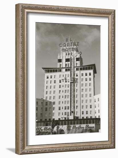 El Cortez Hotel, San Diego, California-null-Framed Art Print