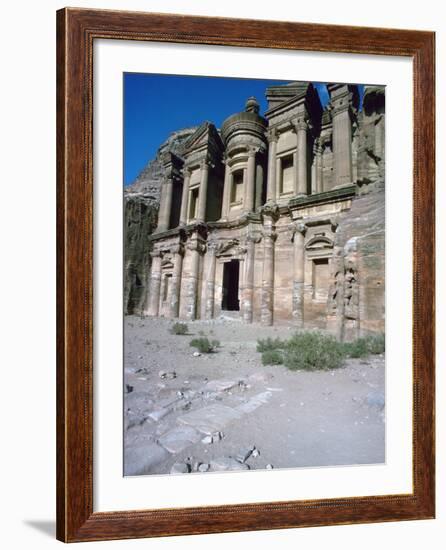 El Deir in Petra, 1st Century-CM Dixon-Framed Photographic Print