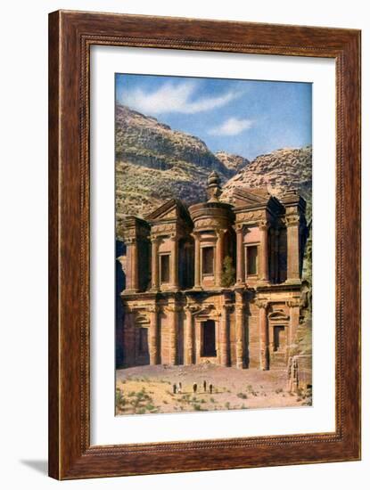 El Deir (The Monaster), Petra, Jordan, C1924-null-Framed Giclee Print