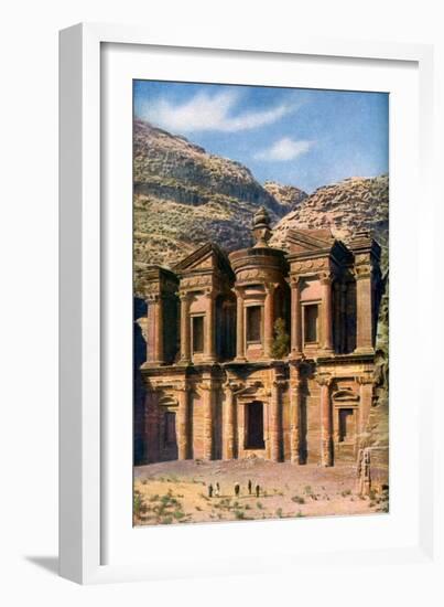 El Deir (The Monaster), Petra, Jordan, C1924-null-Framed Giclee Print