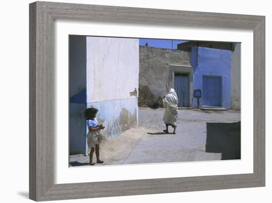 El Djem Tunisia-Charles Bowman-Framed Photographic Print