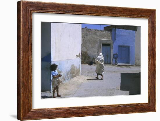 El Djem Tunisia-Charles Bowman-Framed Photographic Print