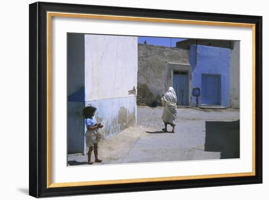 El Djem Tunisia-Charles Bowman-Framed Photographic Print