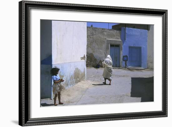 El Djem Tunisia-Charles Bowman-Framed Photographic Print