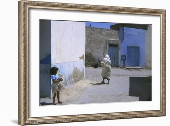 El Djem Tunisia-Charles Bowman-Framed Photographic Print