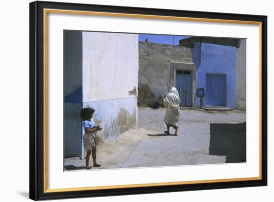 El Djem Tunisia-Charles Bowman-Framed Photographic Print