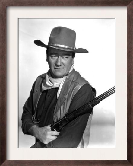 El Dorado, John Wayne, 1966-null-Framed Art Print