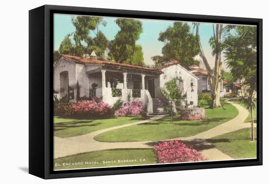 El Encanto Hotel, Santa Barbara, California-null-Framed Stretched Canvas