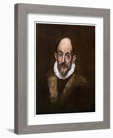 El Greco, Greek Painter Active in Spain, C1604-El Greco-Framed Giclee Print