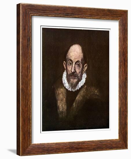 El Greco, Greek Painter Active in Spain, C1604-El Greco-Framed Giclee Print