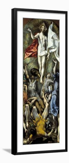 El Greco / The Resurrection, 1597-1600-null-Framed Giclee Print