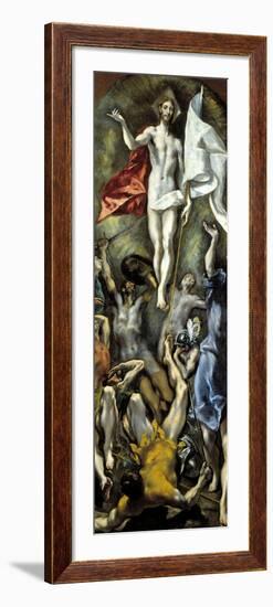 El Greco / The Resurrection, 1597-1600-null-Framed Giclee Print