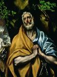 The Tears of St. Peter, Late 1580s-El Greco-Giclee Print
