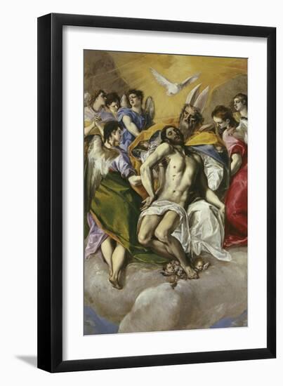 El Greco / The Trinity, 1577-1579-null-Framed Giclee Print