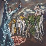 Christ Healing the Blind, c.1570-El Greco-Giclee Print