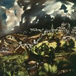 View of Toledo, C.1597-99-El Greco-Framed Giclee Print