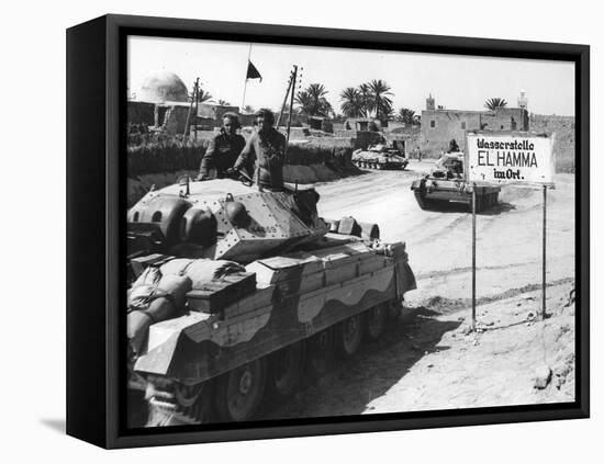 El Hamma, North Africa, World War Two, April 1943-null-Framed Premier Image Canvas