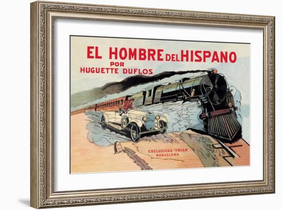 El Hombre del Hispano-null-Framed Art Print