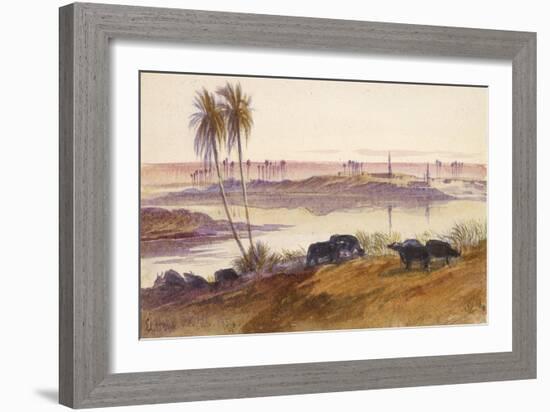 El Hon, Egypt, 1884-Edward Lear-Framed Giclee Print