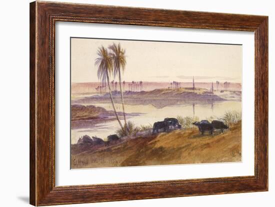 El Hon, Egypt, 1884-Edward Lear-Framed Giclee Print