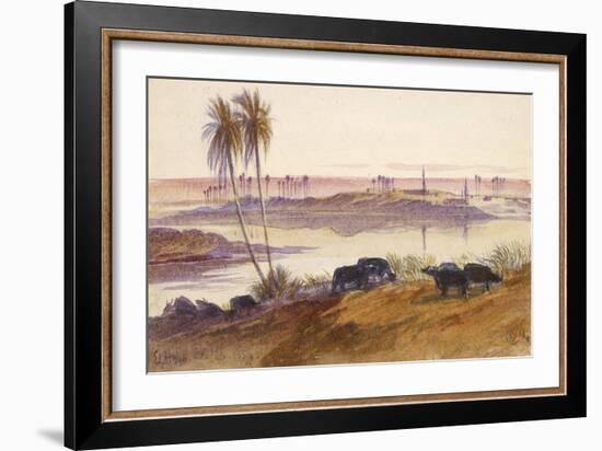 El Hon, Egypt, 1884-Edward Lear-Framed Giclee Print